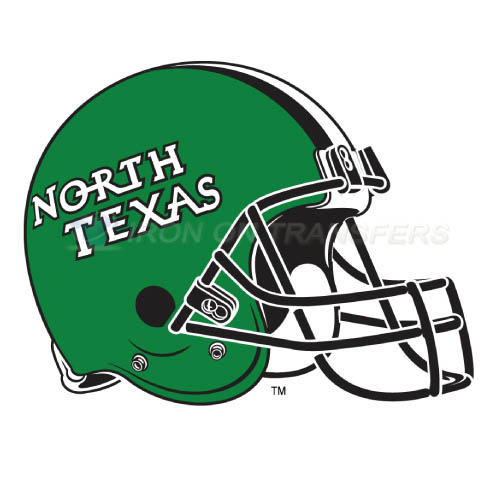 North Texas Mean Green Iron-on Stickers (Heat Transfers)NO.5629